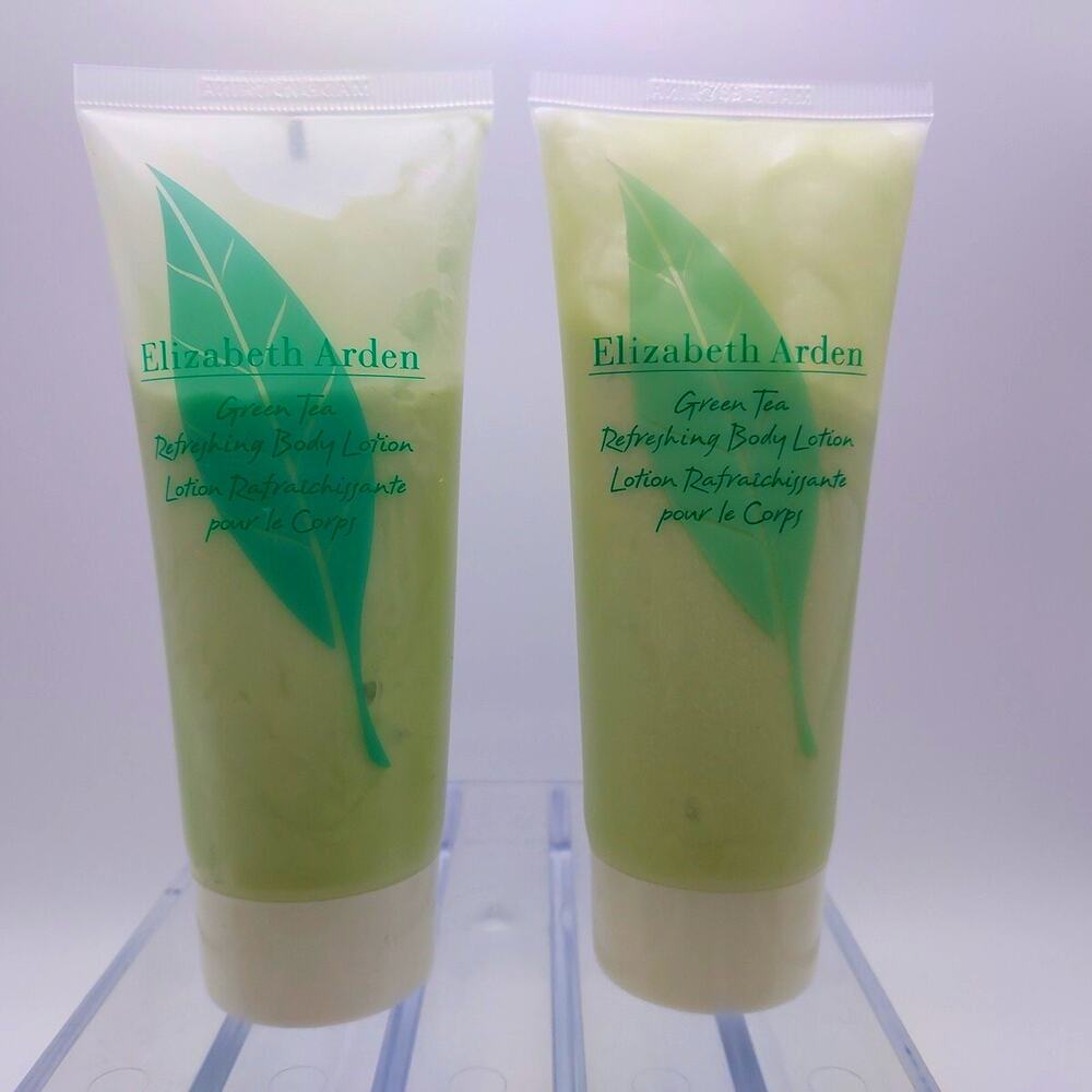 LOT OF 2 Elizabeth Arden Green Tea Refreshing Body Lotion 3.3oz ea Sealed